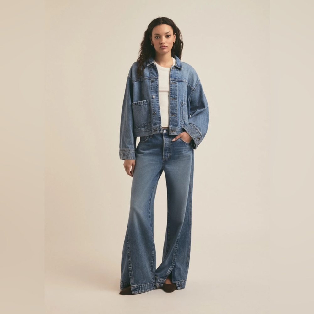 Favorite Daughter Oliver Ultimate Baggy Wide Leg Pants